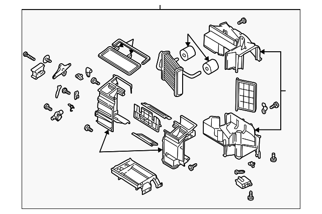 72110AE07B Деталь HEATER ASSY