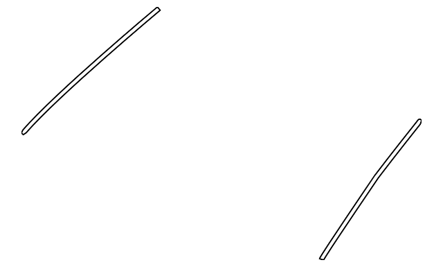 73125-T7A-003 MOLDING, FR. WINDSHIELD SIDE