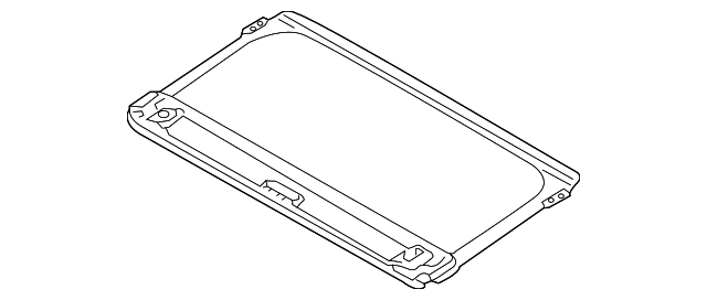 81666-A9000DAA Деталь SUNSHADE