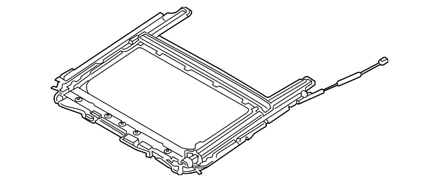 81620-A9000 Деталь SUNROOF FRAME