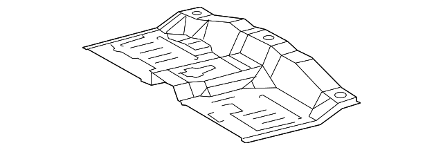 58311-04062 Деталь REAR FLOOR PAN