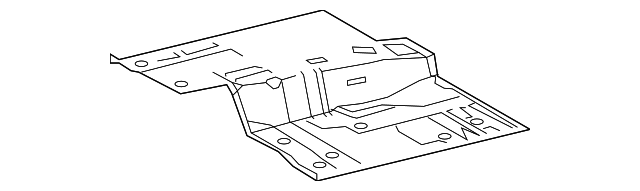 58111-04440 Деталь FRONT FLOOR PAN