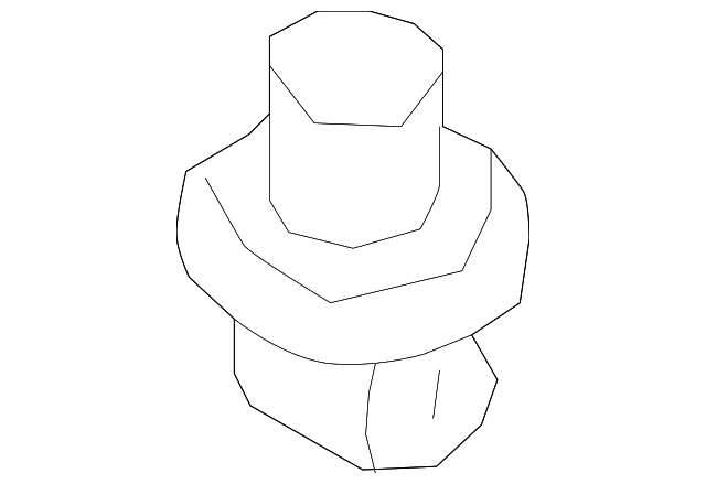 19317019 Деталь SUNVISOR HOLDER, RIGHT