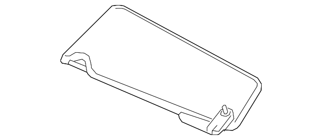 19317851 Деталь SUNVISOR, LEFT
