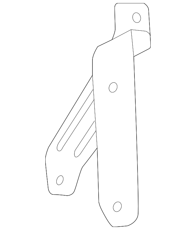 92196369 Деталь TRANS COOLER BRACKET, RIGHT