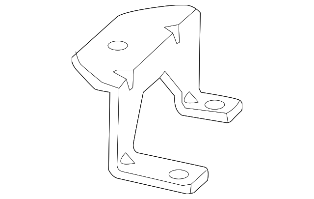 92229556 Деталь COOLER PIPE BRACKET