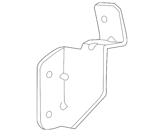 92229558 Деталь TRANS COOLER BRACKET, LEFT