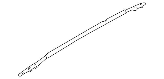 73822-JM00A Деталь ROOF RAIL, RIGHT