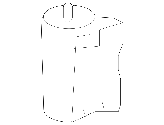 000-991-36-70 UPR CTR PLR TRIM CLAMP, LEFT