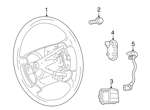 Durango STEERING WHEEL & TRIM