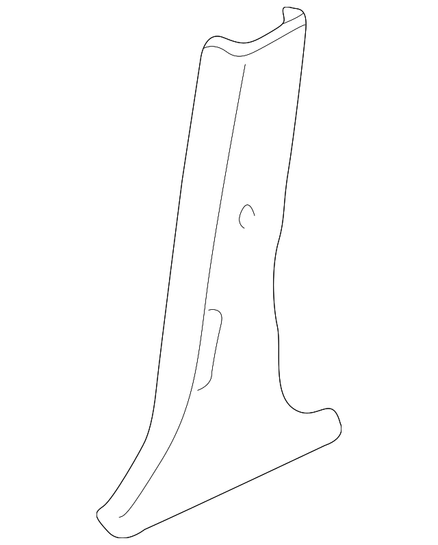 76915-7B000 Деталь CENTER PLR TRIM, RIGHT