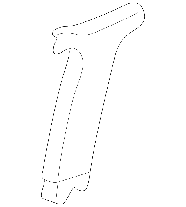 76913-7B003 Деталь CENTER PLR TRIM, RIGHT