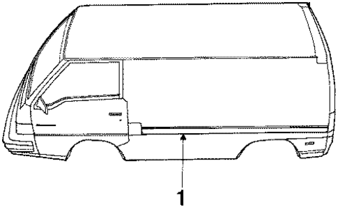 Van SIDE PANEL