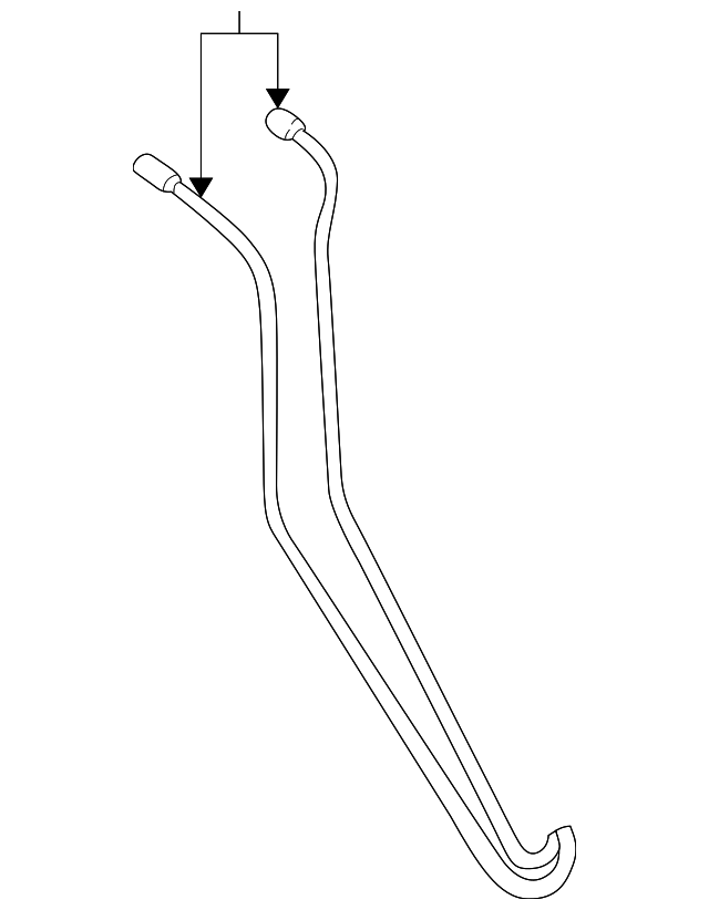 1E0-871-793-A Деталь PRESSURE LINE, RIGHT