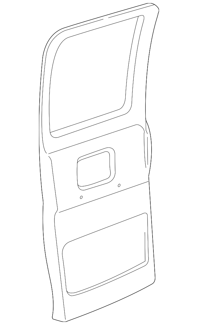 15052688 Деталь TRIM PANEL, RIGHT