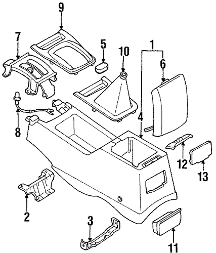 Altima CENTER CONSOLE
