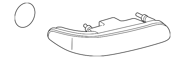 19244638 HEADLAMP ASSY, RIGHT