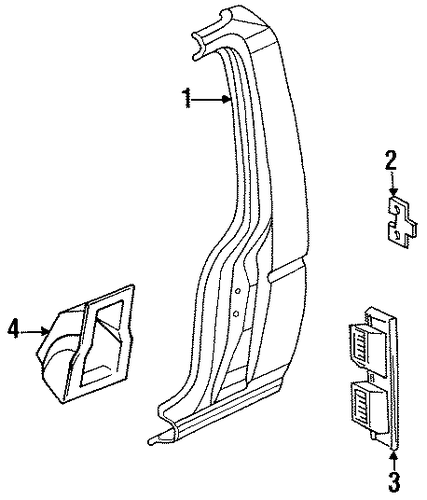 Pickup SIDE PANEL & COMPONENTS