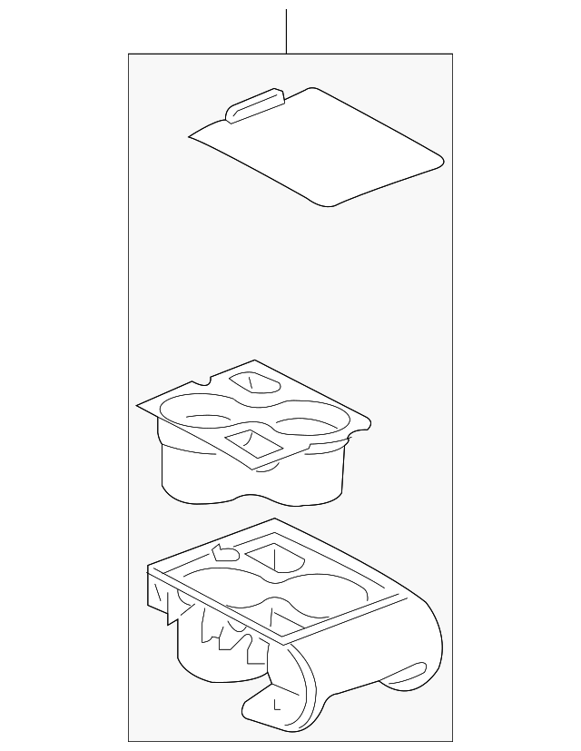 15946123 Деталь CUP HOLDER