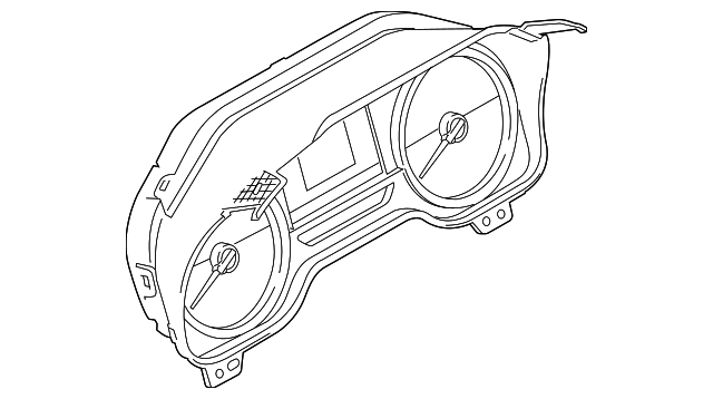 FL3Z-10849-CJA Деталь CLUSTER ASSY