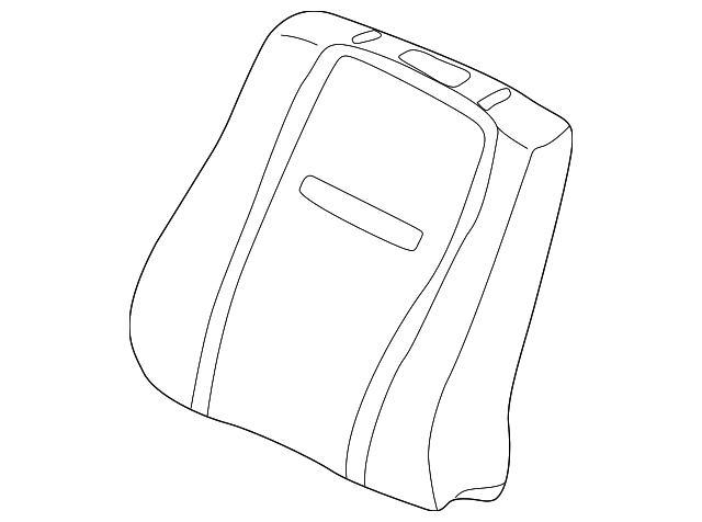 81522-S84-A21 Деталь PAD & FRAME, L. FR. SEAT-BACK (TS TECH)