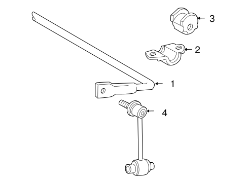 Outlander STABILIZER BAR & COMPONENTS