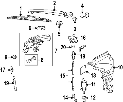 allroad WIPER & WASHER COMPONENTS 2