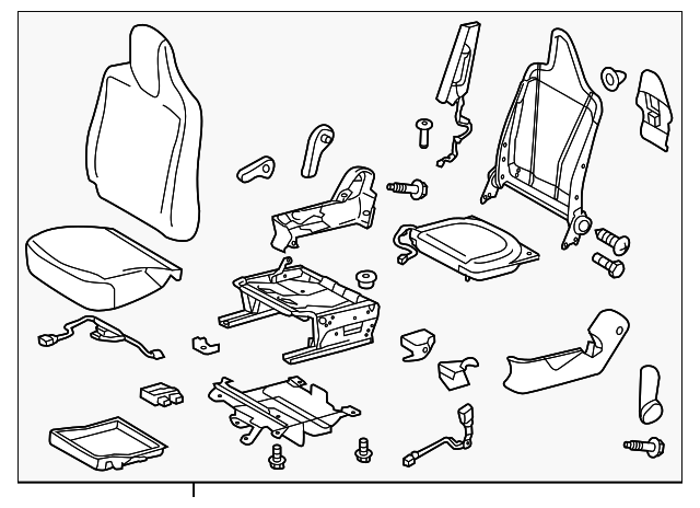 71100-74351-B0 Деталь SEAT ASSY, RIGHT
