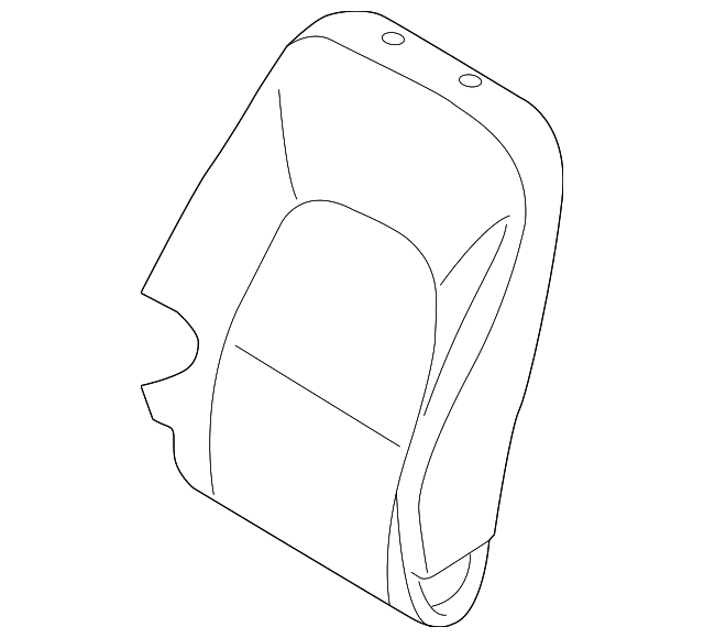 88480-1WAB0BBW Деталь SEAT BACK COVER
