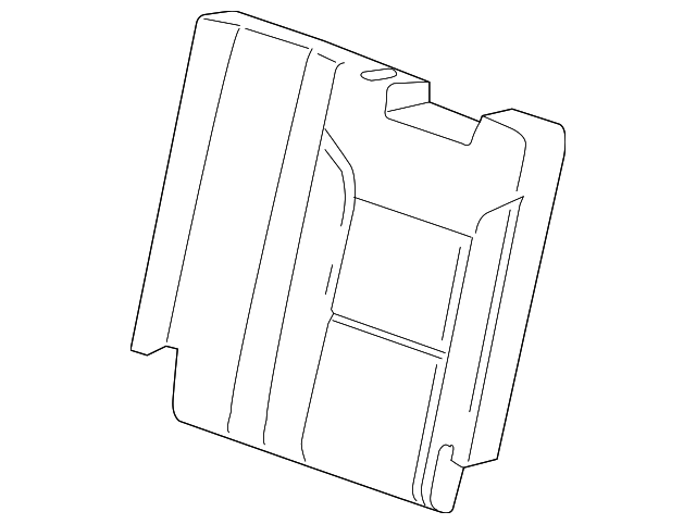23477651 SEAT BACK COVER