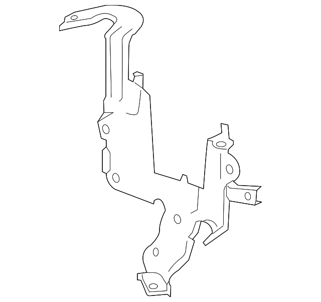 37821-5G0-A00 Деталь BRACKET, POWERTRAIN CONTROL MODULE