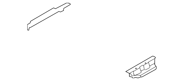 65542-3X000 Деталь SIDE EXTN, RIGHT