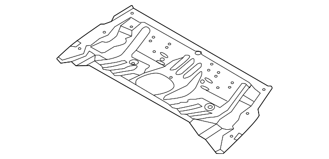 65512-3X000 Деталь CENTER PANEL