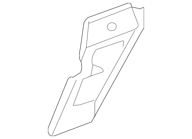 5097312AA Деталь SIDE RAIL REAR BRACKET, RIGHT