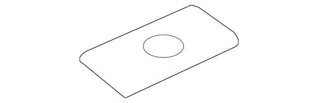 5097543AA Деталь SIDE RAIL PLATE, LEFT