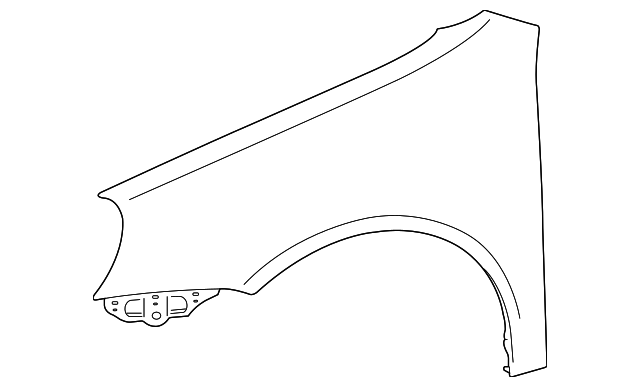 1K5-821-022-A Деталь FENDER, RIGHT