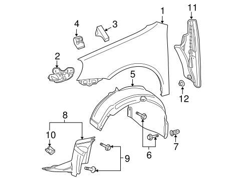 Jetta FENDER & COMPONENTS