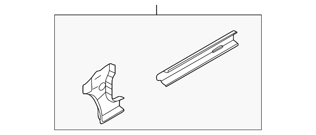 5155721AK Деталь INNER HINGE PLR, LEFT