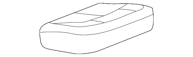 88937900 SEAT CUSHION PAD, RIGHT