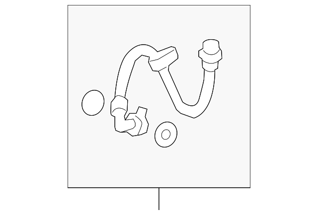 01465-SWA-020 Деталь HOSE SET, L. FR.
