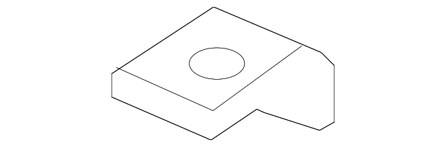 55345442 Деталь BRACKET PLATE, RIGHT