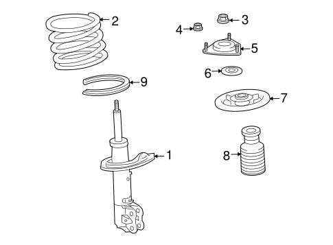 Outlander STRUTS & COMPONENTS