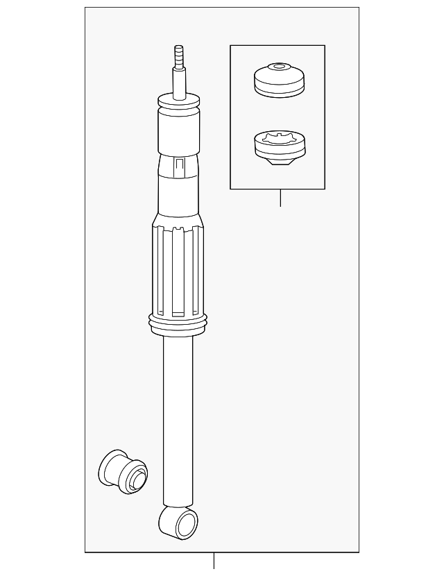 52610-SZT-A51 Деталь SHOCK ABSORBER ASSY., RR.