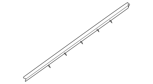 82835-3SG0A BELT W'STRIP, LEFT
