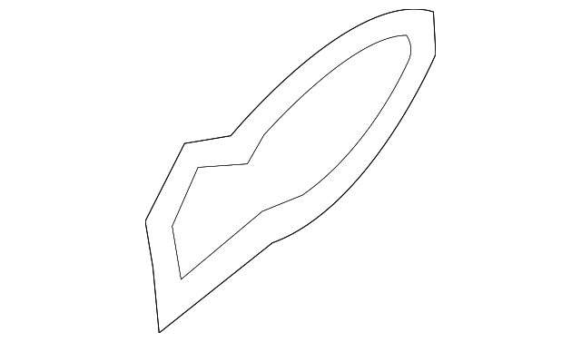 82654-A9000 Деталь HANDLE, OUTSIDE PAD, LEFT