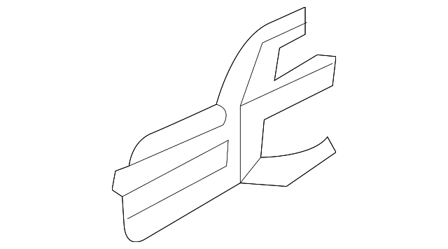 82484-A9000 Деталь RETAINER PLATE, LEFT