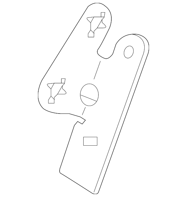 39351-SCV-A01 Деталь BRACKET, TPMS RECEIVER