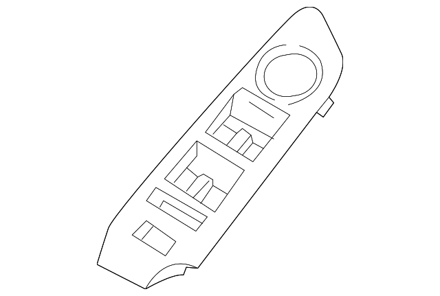 95393705 SWITCH BEZEL, RIGHT