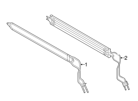 A8 Quattro POWER STEERING OIL COOLER
