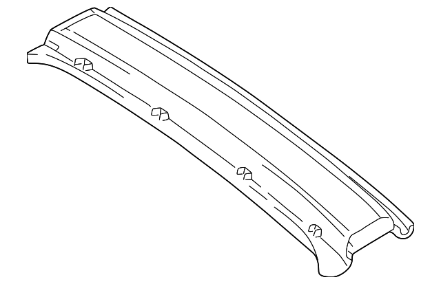 6512068D00 Деталь REAR HEADER